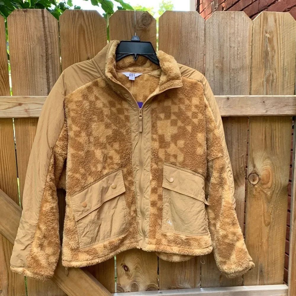 JoyLab Tan Fleece Jacket